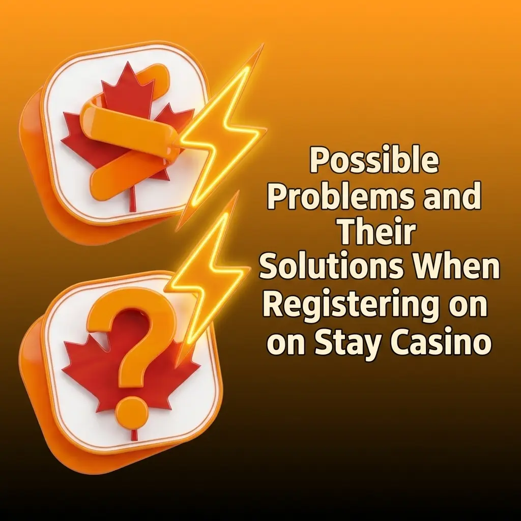 Table of common Stay Casino registration problems and solutions, including email issues, phone errors, and form submission fixes