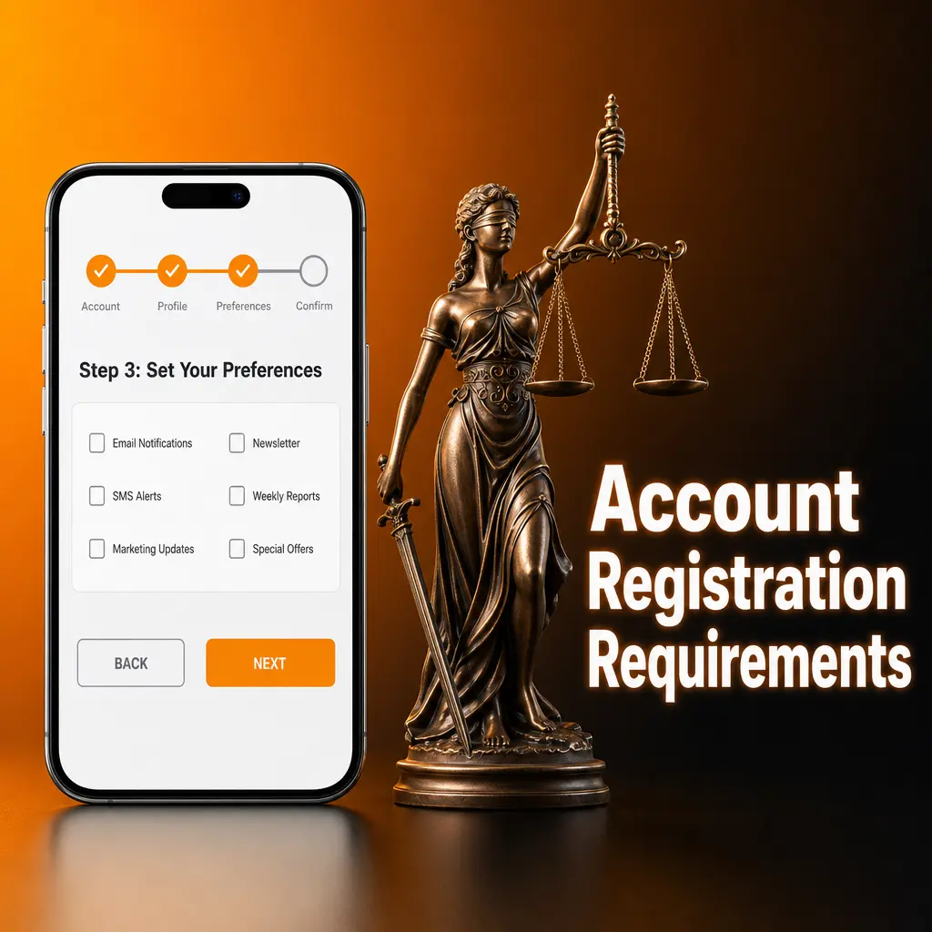 Canadian player completing Stay Casino account registration form with age verification and personal details