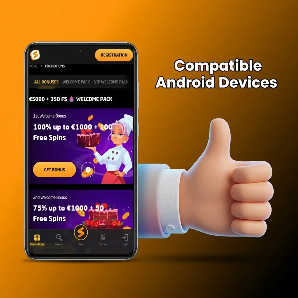 Stay Casino app compatible Android devices including Samsung Galaxy, Google Pixel, OnePlus, and more for Canadian users
