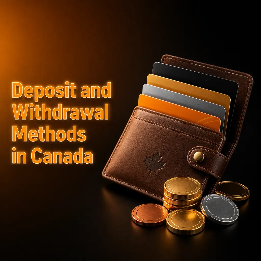 Canadian casino deposit and withdrawal methods including Interac, Visa, crypto, and e-wallets at Stay Casino
