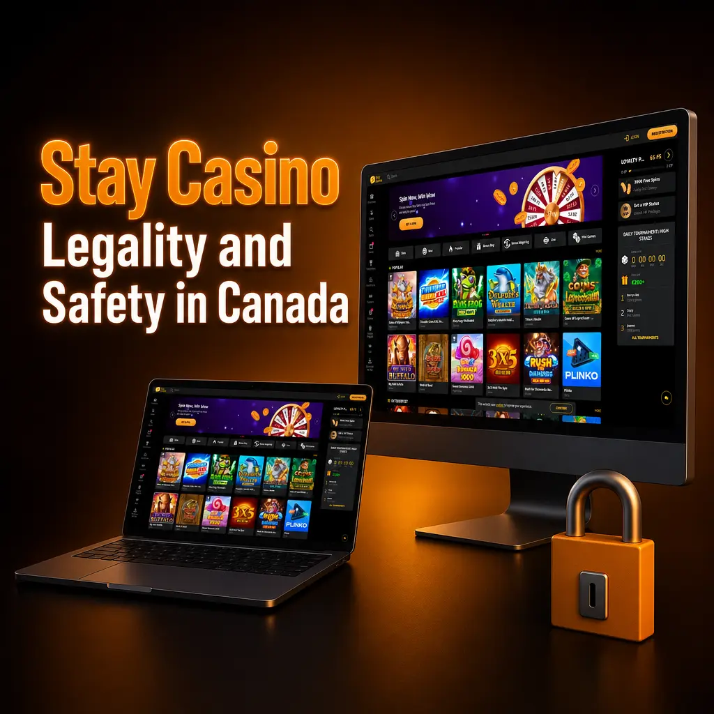 Stay Casino licensed Curaçao online platform with SSL encryption, responsible gaming tools, and player safety for Canadian users