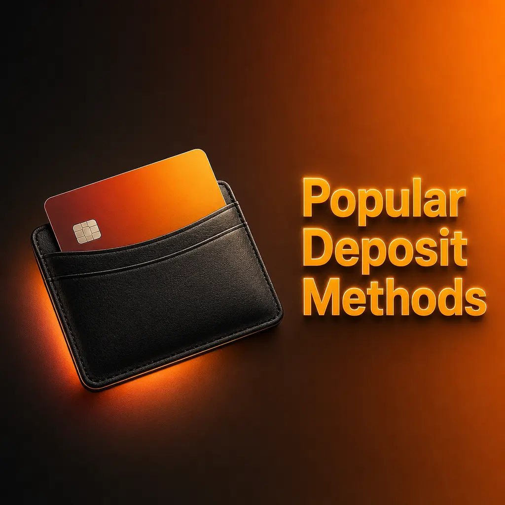 Popular deposit methods at Stay Casino Canada including Interac, Visa, crypto, e-wallets, and prepaid cards