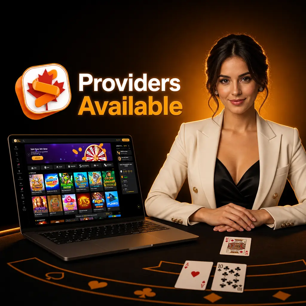 Evolution, Pragmatic Play Live, and Playtech logos as live casino providers at Stay Casino