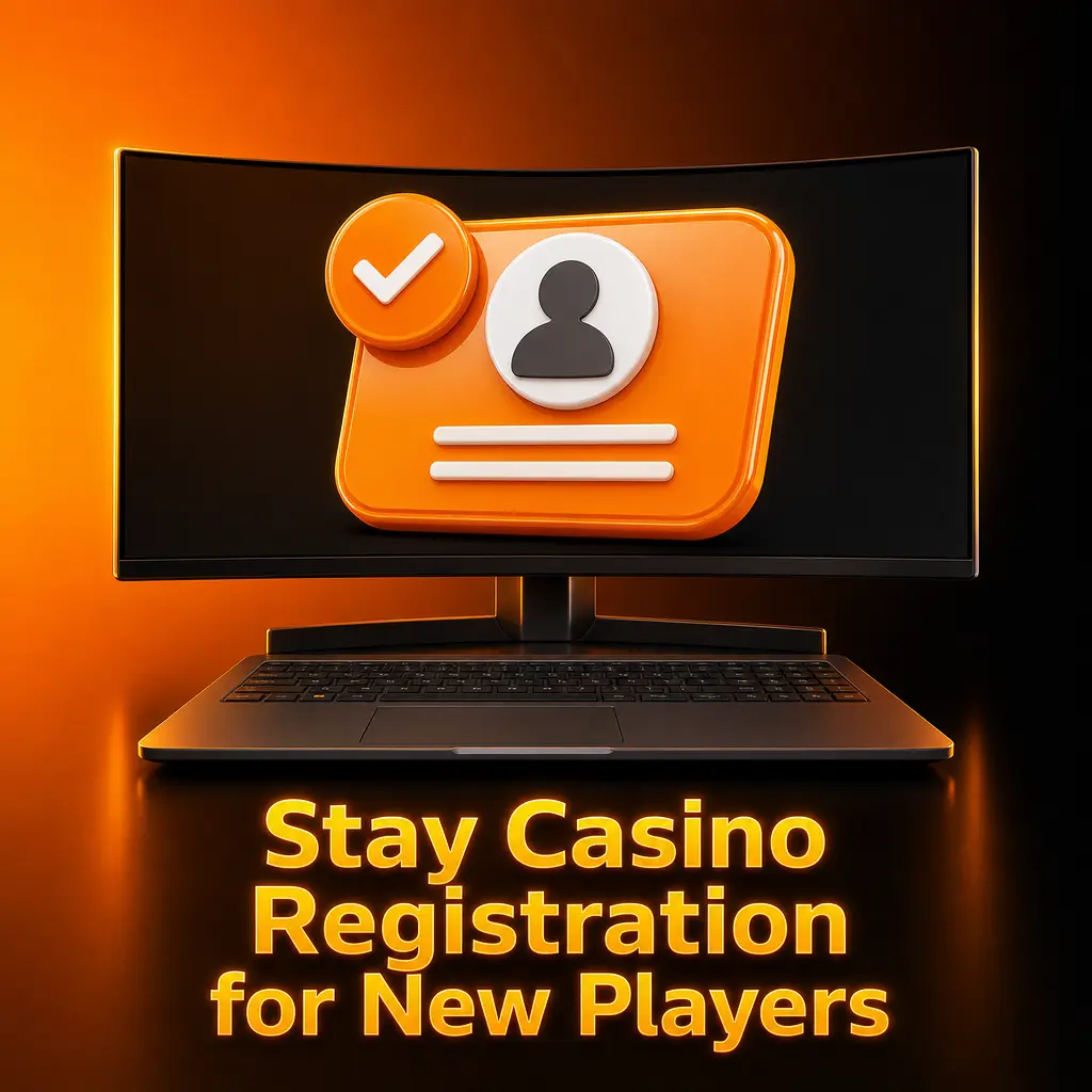 Stay Casino registration form guide for new Canadian players showing sign-up steps and account setup process
