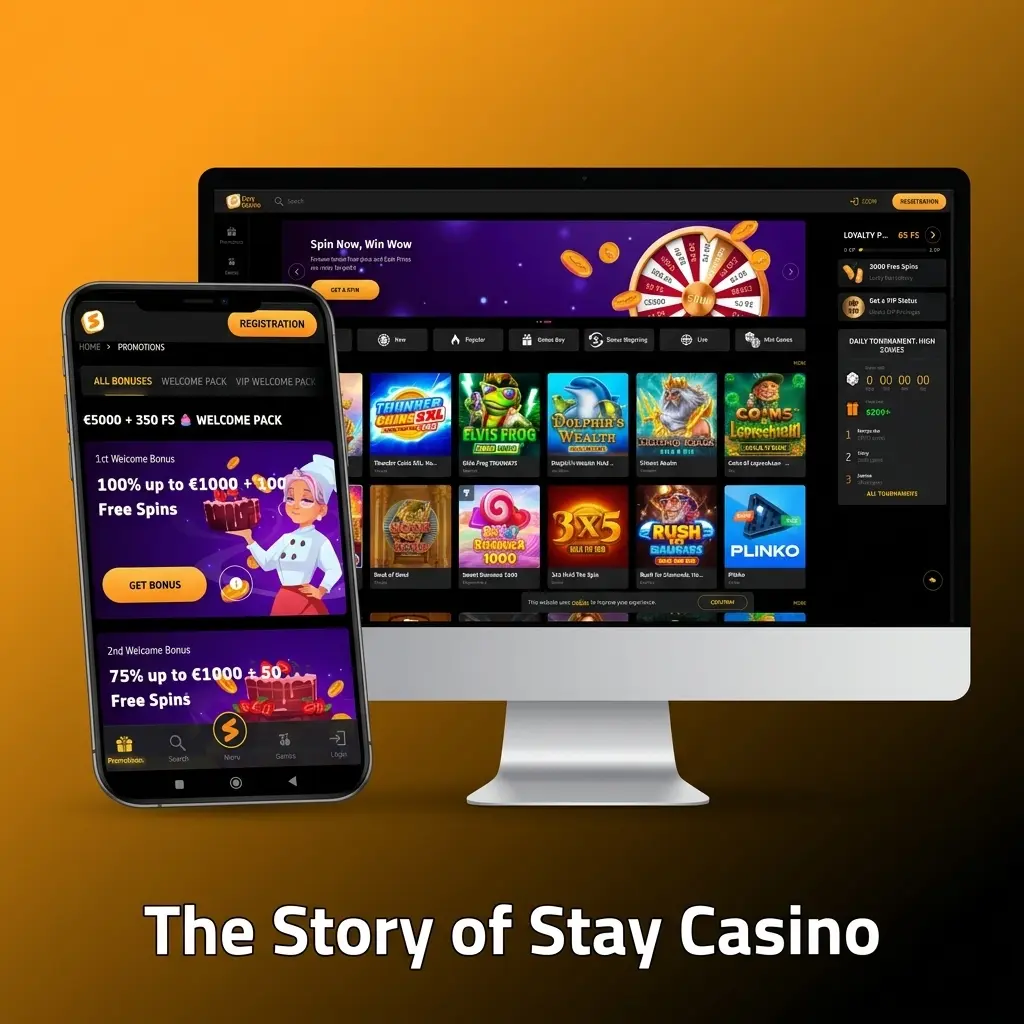 Stay Casino founded in 2022, operated by Hollycorn N.V. under Curacao licence, offering bonuses and loyalty rewards to Canadian players.